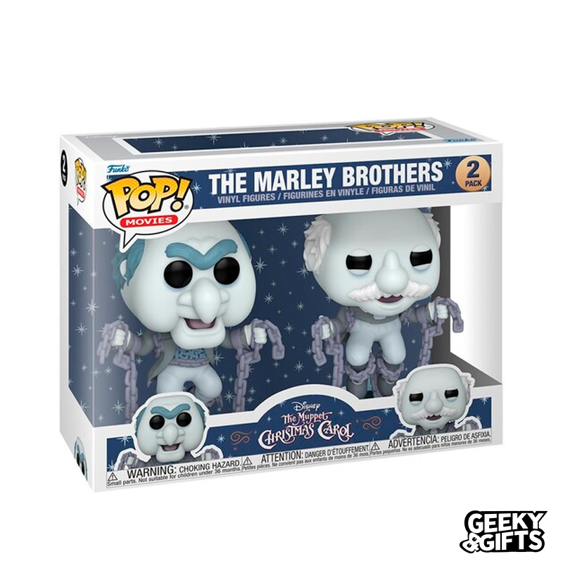 Funko Pop Movies The Muppets Christmas Carol The Marley Brothers