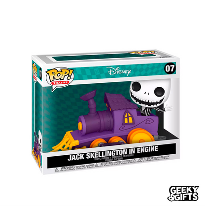 Funko Pop Rides Jack Skellington In Engine 07
