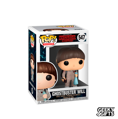 Funko Pop Television Ghostbuster Will 547