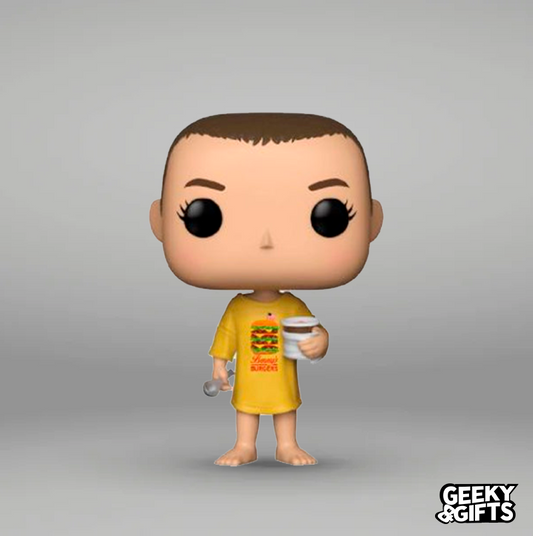 Funko Pop Television Eleven Burguer T Shirt 718