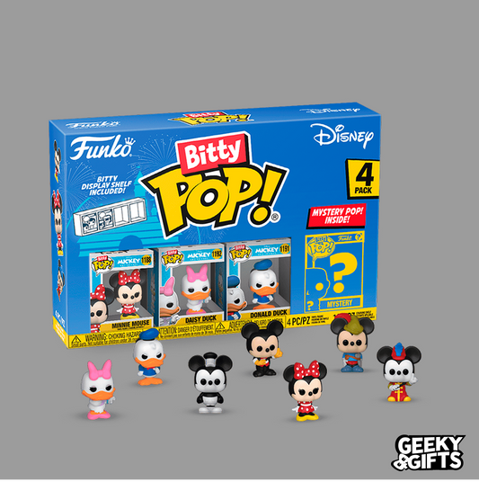 Funko Bitty Pop Mickey Mouse And Friends- Minnie Mouse 4 Pack