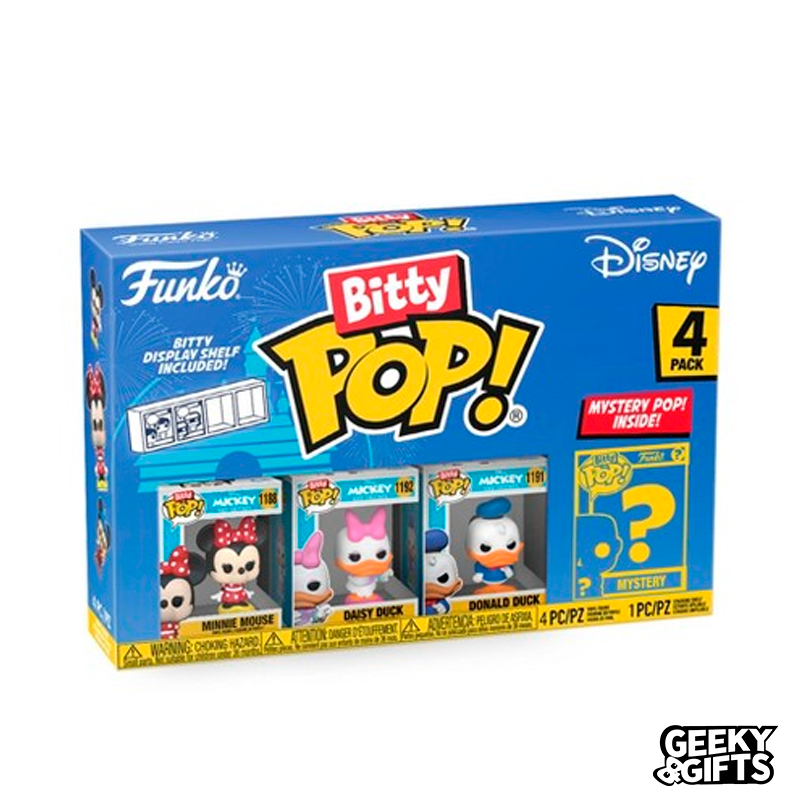 Funko Bitty Pop Mickey Mouse And Friends- Minnie Mouse 4 Pack