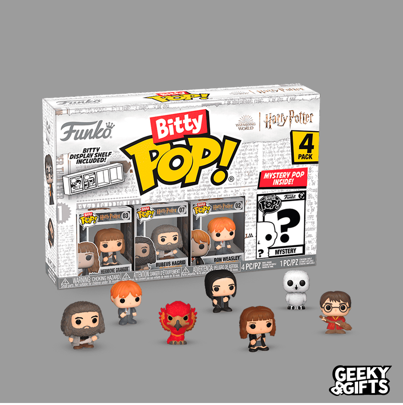 Funko Bitty Pop Harry Potter - Hermione en Tunica 4 Pack