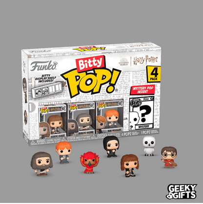 Funko Bitty Pop Harry Potter - Hermione en Tunica 4 Pack