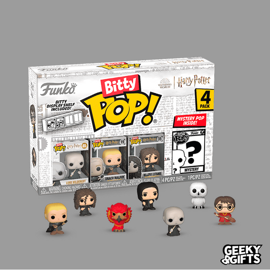 Funko Bitty Pop Harry Potter - Voldemort 4 Pack