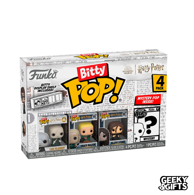 Funko Bitty Pop Harry Potter - Voldemort 4 Pack