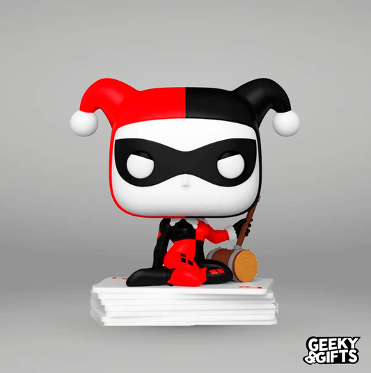 Funko Pop Heroes Harley Quinn with Cards 454