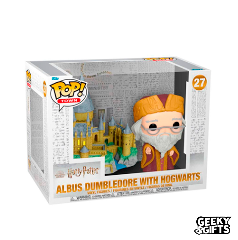 Funko Pop Towns Albus Dumbledore With Hogwarts 27