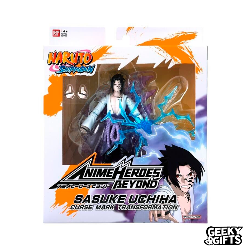 Bandai Anime Heroes Beyond Sasuke Uchiha Curse Mark Transformation