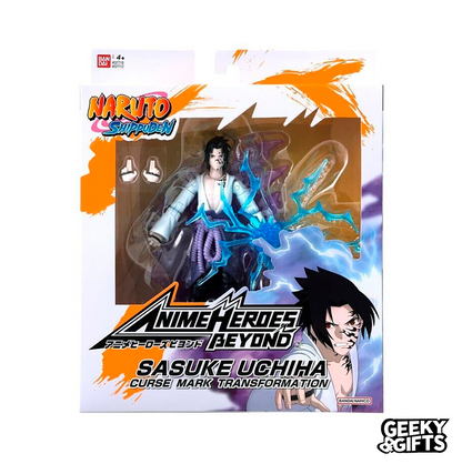 Bandai Anime Heroes Beyond Sasuke Uchiha Curse Mark Transformation