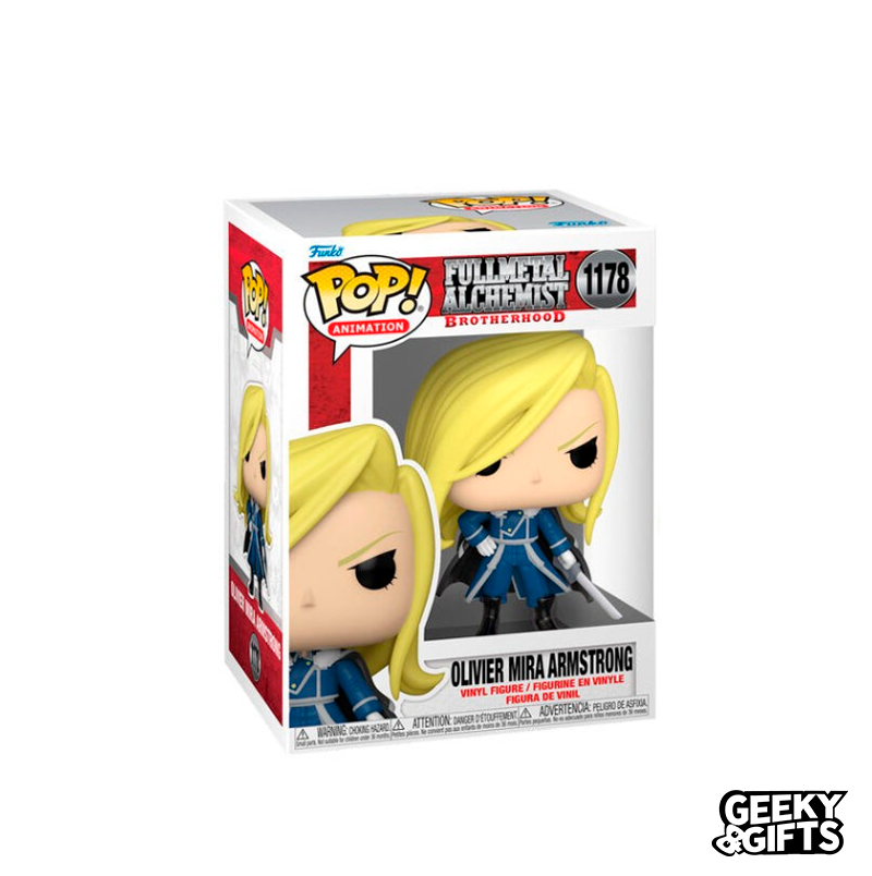 Funko Pop Animation: Fullmetal Alchemist - Olivier Mira Armstrong 1178