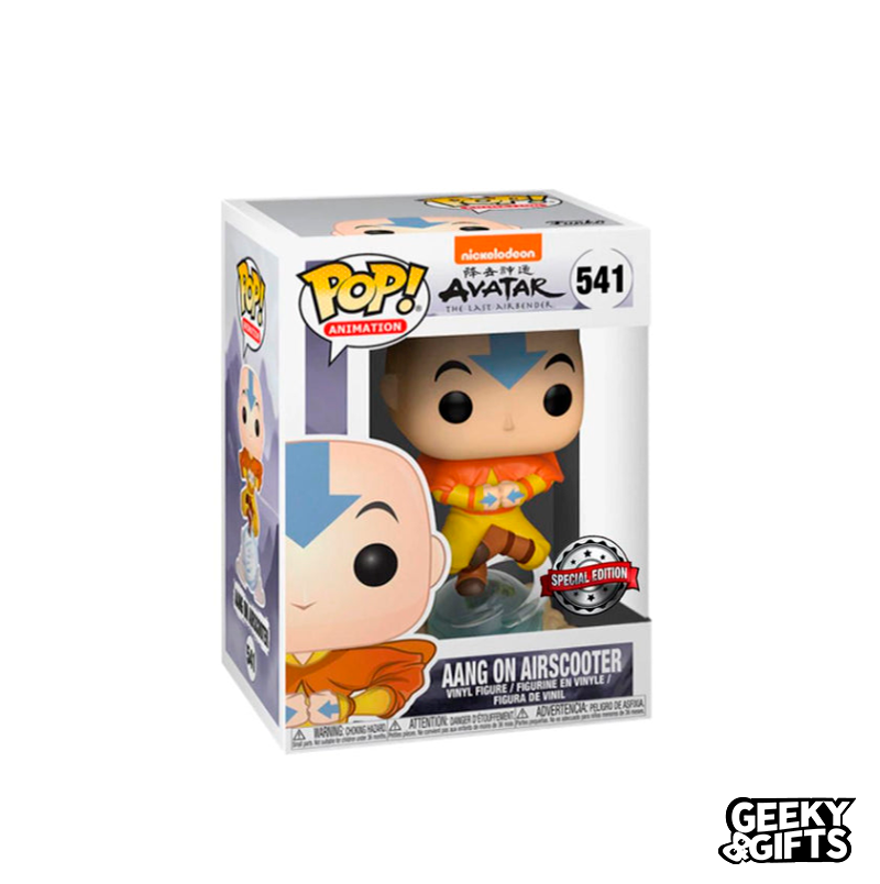 Funko Pop Animation: Avatar The Last Airbender - Aang On Airscooter 541