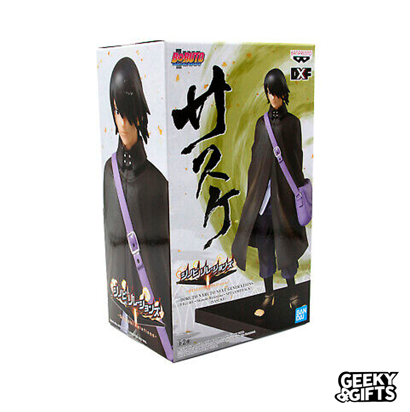 Bandai Banpresto Boruto Naruto Next Generations Shinobi Relations Sasuke Uchiha