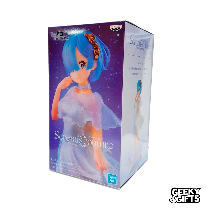 Bandai Banpresto Figura Re Zero Life In Different World Zero Rem Serenus Couture