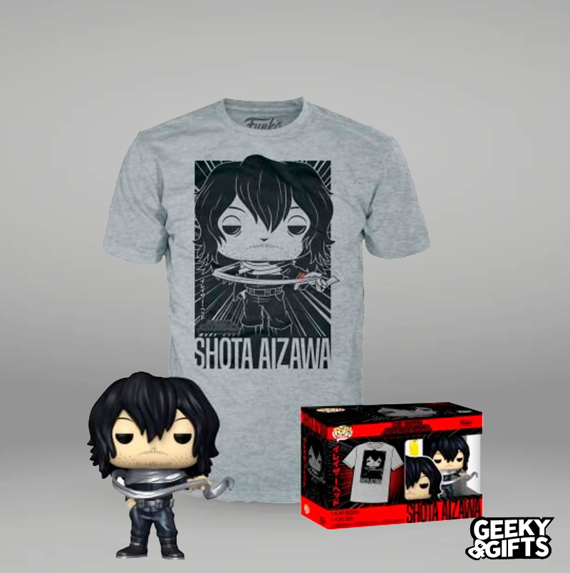 Funko POP! and Tee – My Hero Academia Shota Aizama M