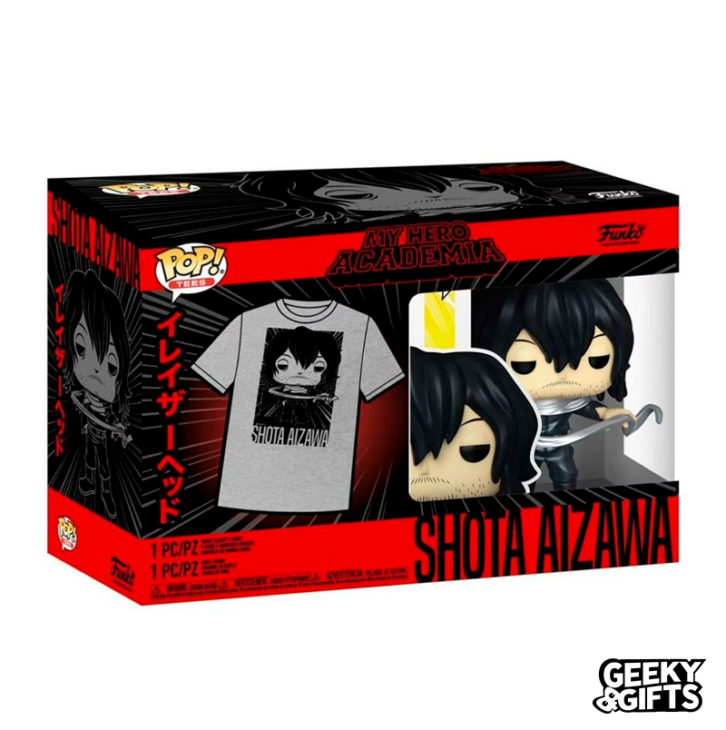 Funko POP! and Tee – My Hero Academia Shota Aizama M