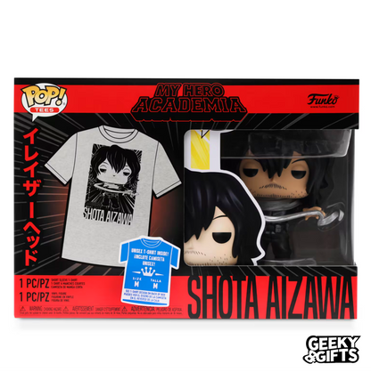 Funko POP! and Tee – My Hero Academia Shota Aizama M