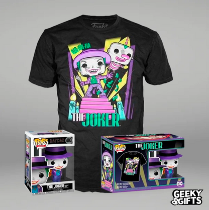 Funko POP! and Tee – DC Heroes The Joker with Speaker