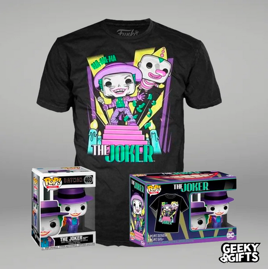 Funko POP! and Tee – DC Heroes The Joker with Speaker