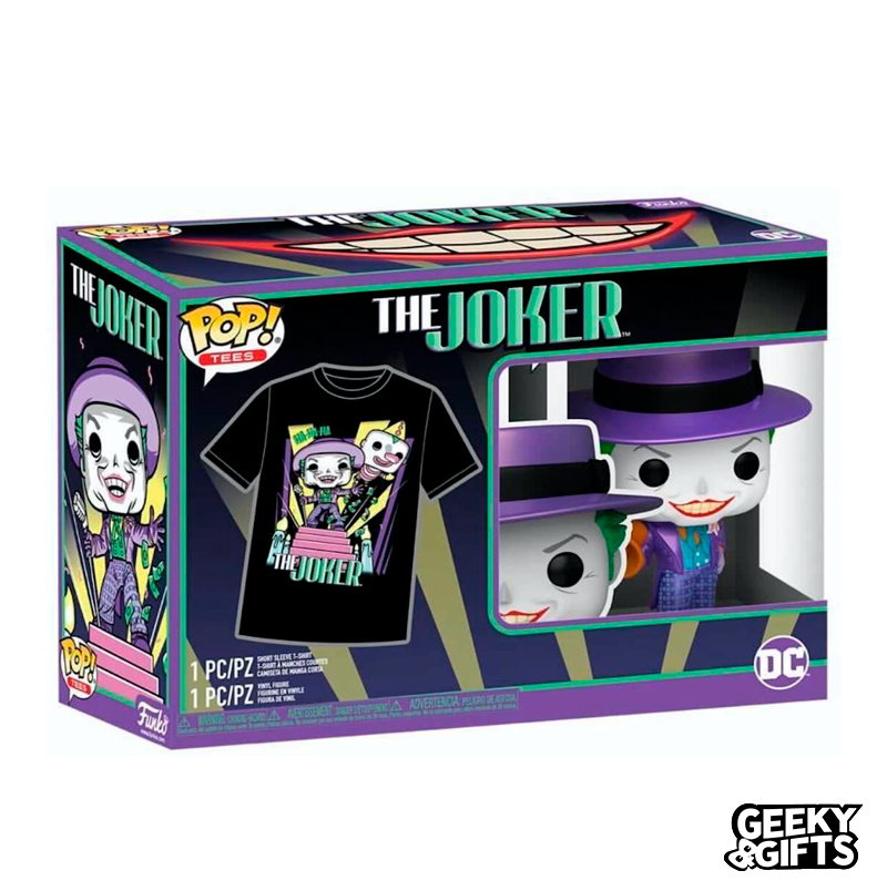 Funko POP! and Tee – DC Heroes The Joker with Speaker