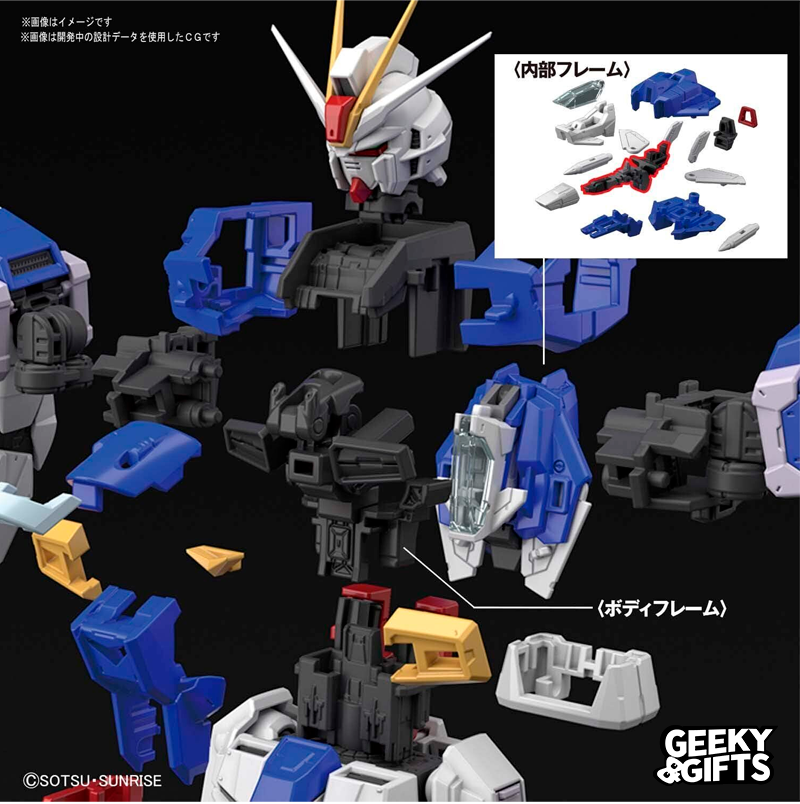 Bandai Hobby Gunpla Real Grade Model Kit: Mobile Suit Gundam SEED Destiny - Force Impulse Escala 1/144