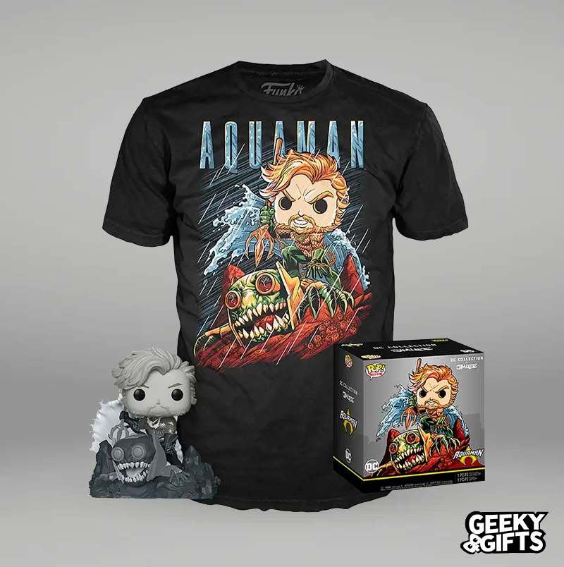 Funko POP! and Tee – DC Collection Jim Lee Aquaman 254