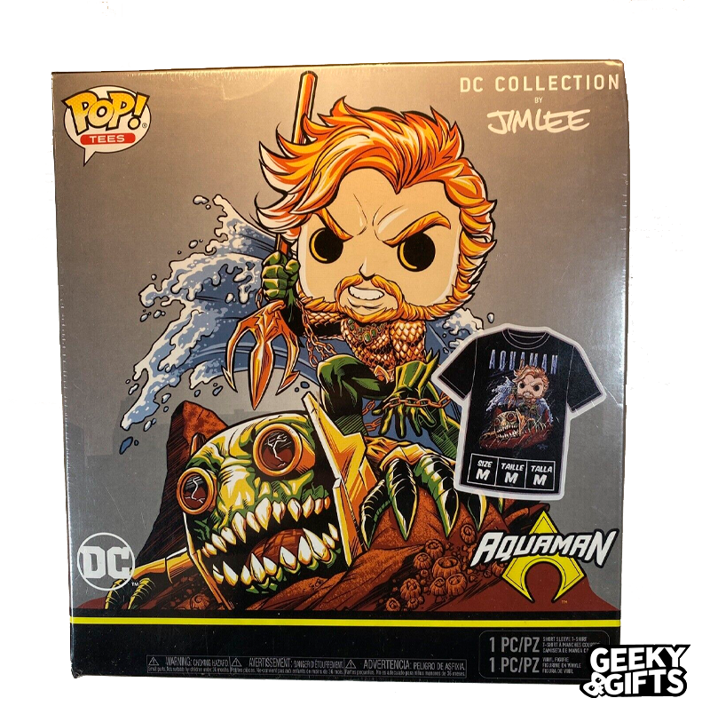 Funko POP! and Tee – DC Collection Jim Lee Aquaman 254