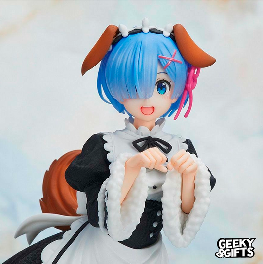 Taito Coreful Re Zero Starting Life In Another World Rem Memory Snow Dog Ver