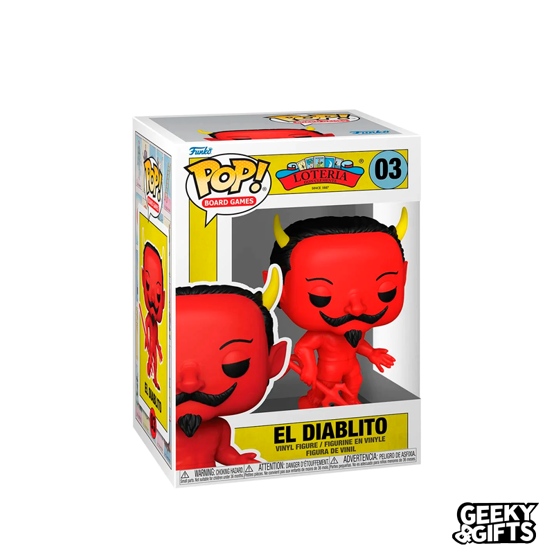 Funko Pop Board Games Loteria El Diablito 03