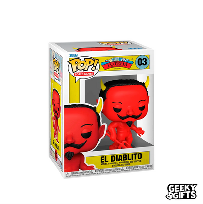 Funko Pop Board Games Loteria El Diablito 03