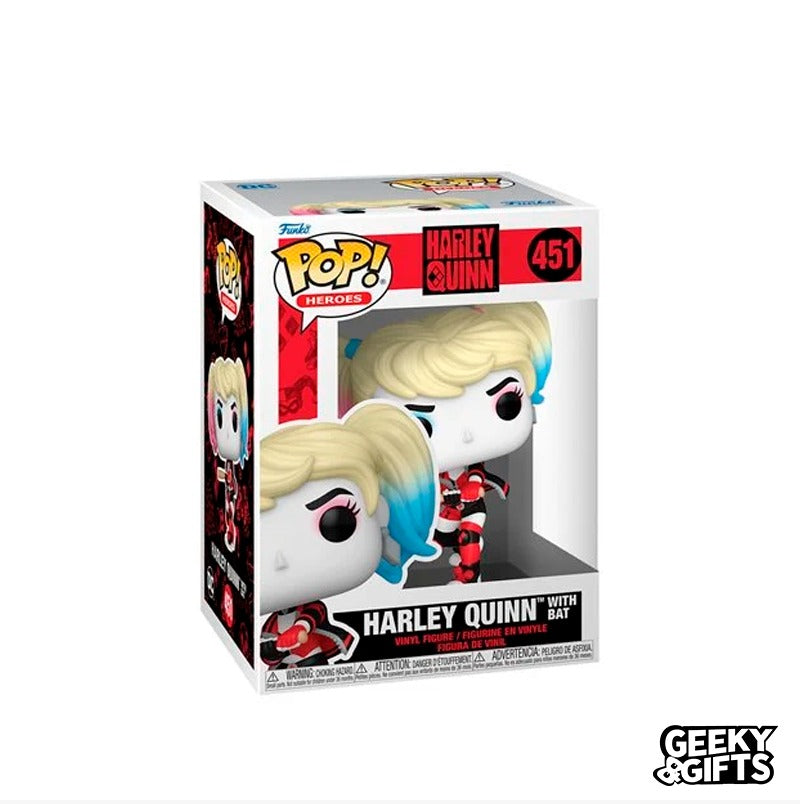 Funko Pop Heroes: DC Comics - Harley Quinn with Bat 451