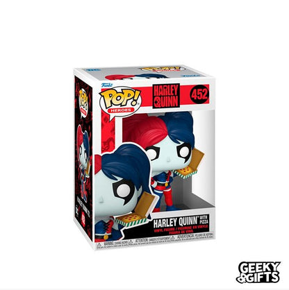 Funko Pop Heroes: DC Comics - Harley Quinn with Pizza 452