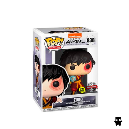 Funko Pop Animation: Avatar The Last Airbender - Zuko 838 SE Glow