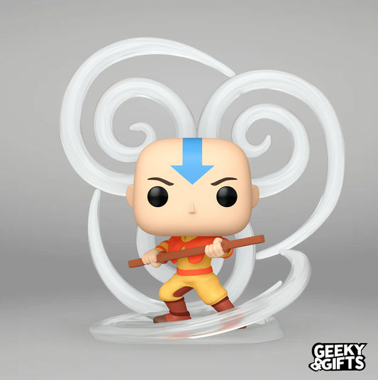 Funko Pop Deluxe: Avatar The Last Airbender - Aang Air Emblem 1806