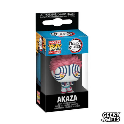 Preventa Funko Pocket Pop Keychain: Demon Slayer - Akaza Llavero