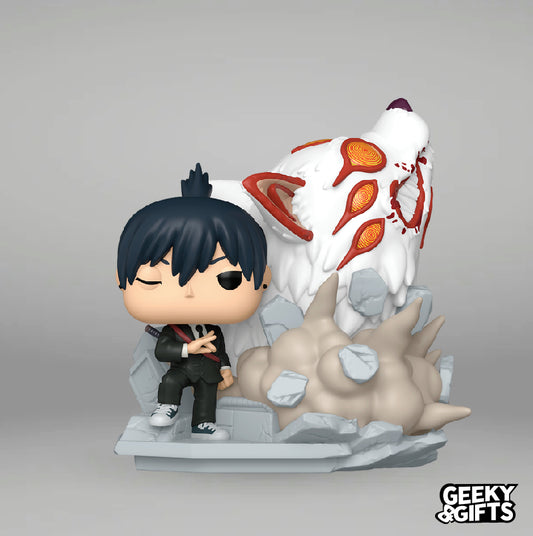 Preventa Funko Pop Moment: Chainsaw Man - Aki Hayakawa with Fox Devil 1972