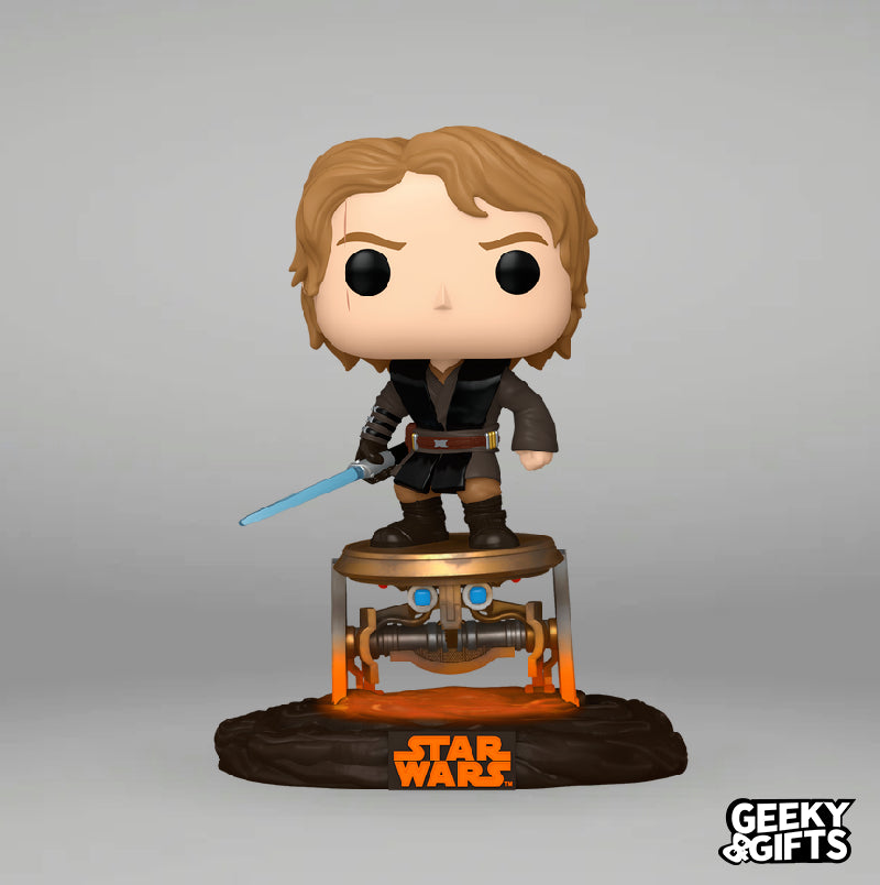 Funko Pop! Ride Deluxe Star Wars : Darth Vader Première Apparition - Figurine Vinyle Collector Sur Droïde - Cadeau Idéal Pour Fans De La Saga
