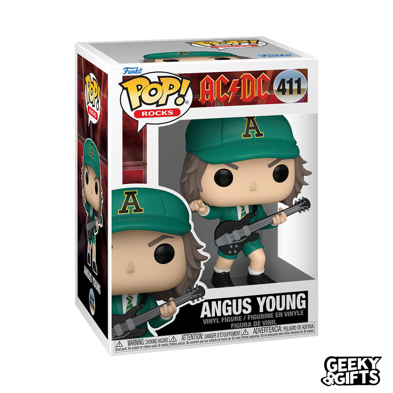 Preventa Funko Pop Rocks: AC DC - Angus Young Green Outifit 411