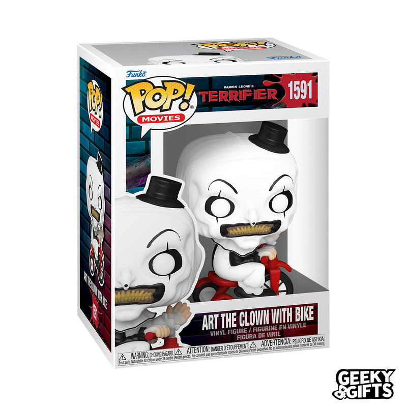 Preventa Funko Pop Movies: Terrifier - Art the Clown with Bike 1591