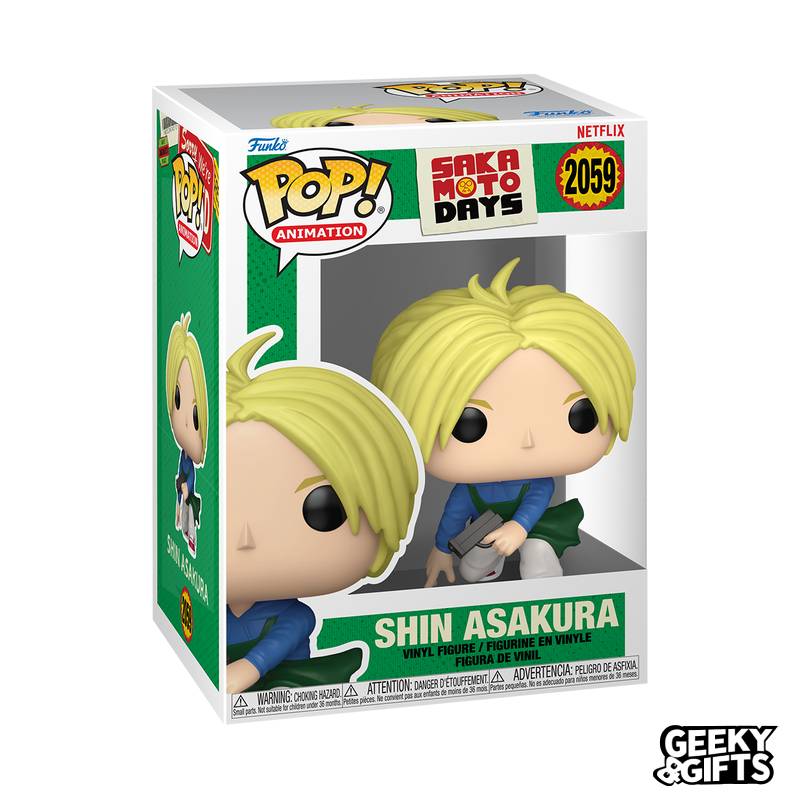 Preventa Funko Pop Animation: Sakamoto Days - Shin Asakura 2059