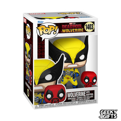 Funko Marvel: Deadpool 3 - Wolverine with Babypool 1403