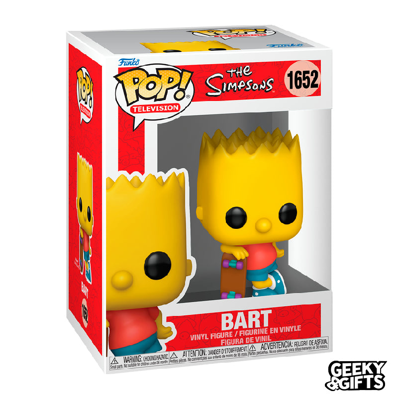 Funko Pop Television: Los Simpsons - Bart Simpson 1652