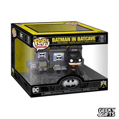 Funko Pop Moment: Batman 85 Years: Batman in Batcave 519