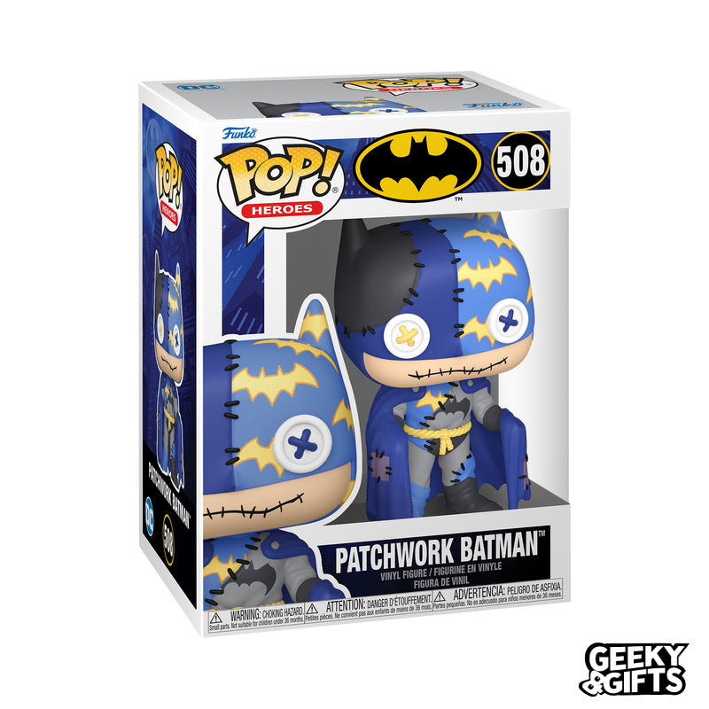 Preventa Funko Pop Heroes: Batman - Patchwork Batman 508