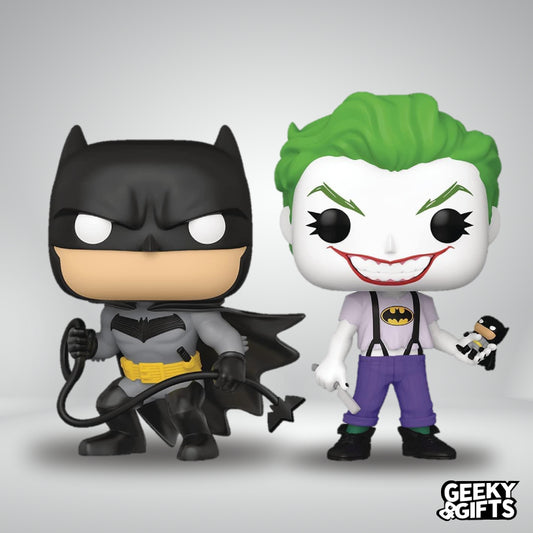 Funko Pop Heroes: Batman - White Knight Batman and White Knight The Joker 2 Pack