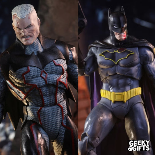 McFarlane DC Multiverse: Omega vs Batman 2 Pack Gold Label