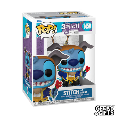 Funko Pop Disney: Stitch in Costume - Stitch como La Bestia 1459