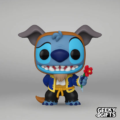 Funko Pop Disney: Stitch in Costume - Stitch como La Bestia 1459