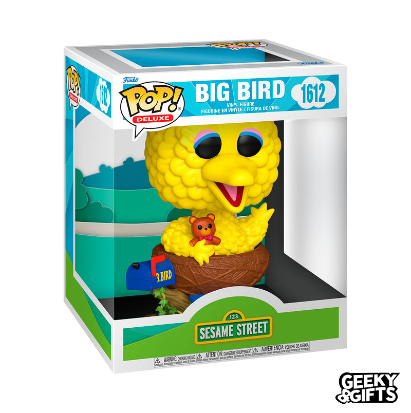 Preventa Funko Pop Deluxe: Plaza Sesamo - Big Bird en Nido 1612