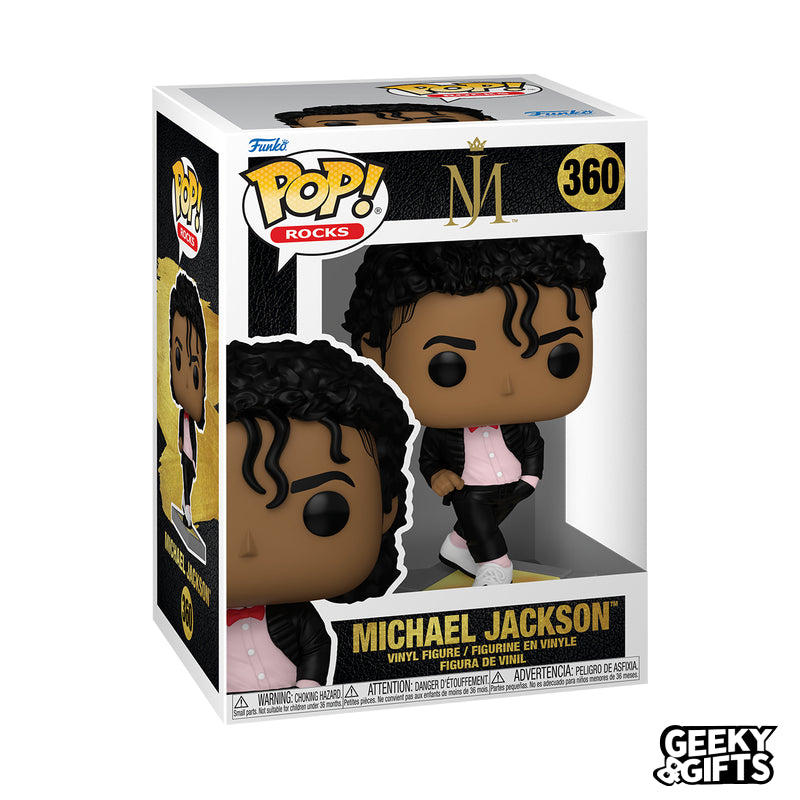 Preventa Funko Pop Rocks: Michael Jackson - Billie Jean 360